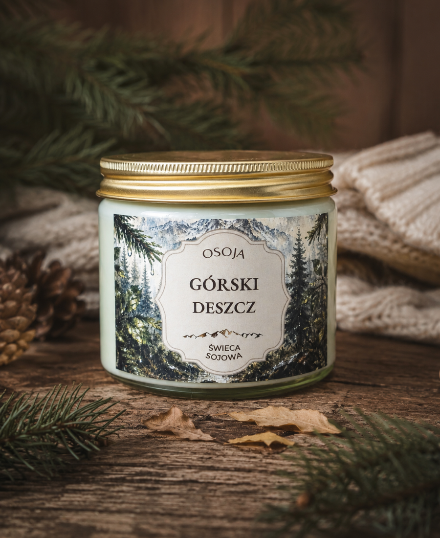 Świeca sojowa Górski Deszcz 250 ml